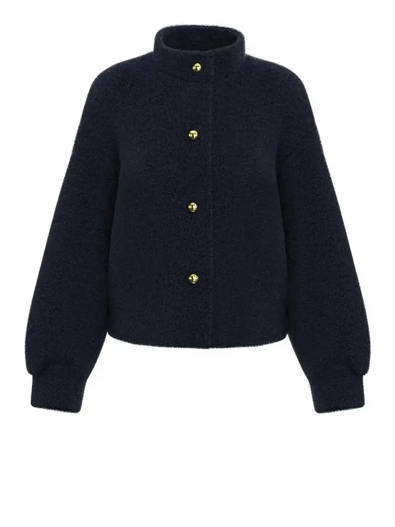 pelliccia emme marella vicenza da donna - nero