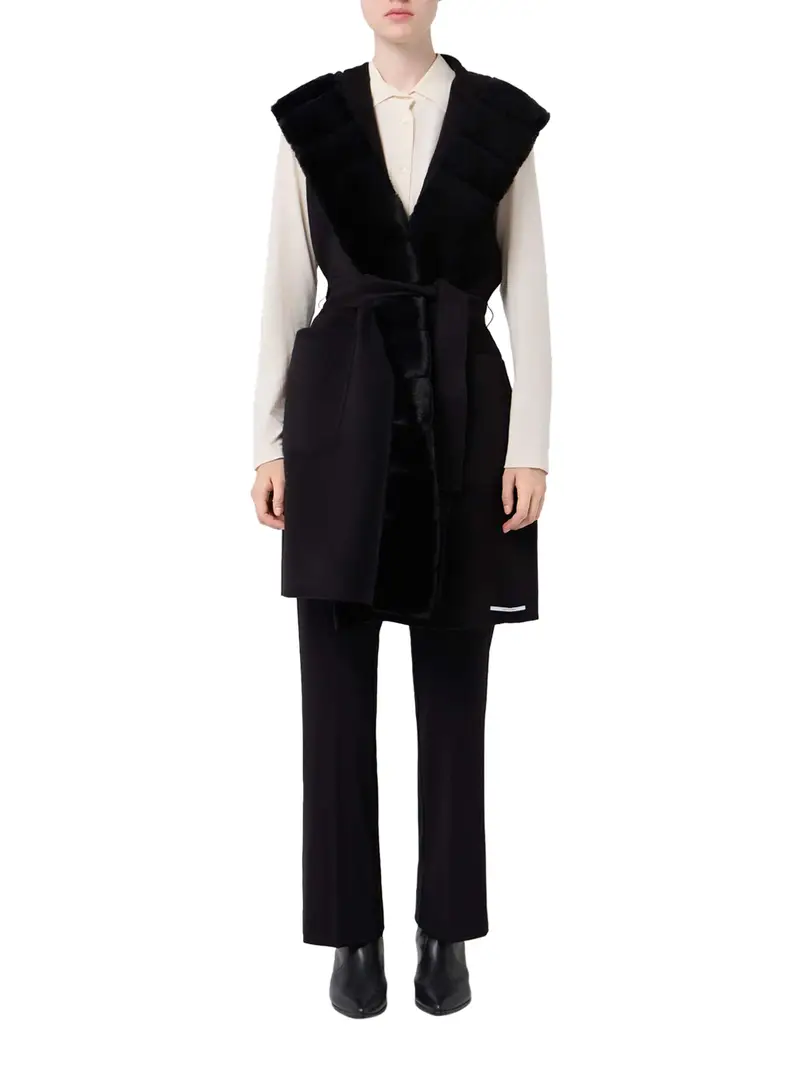 smanicato emme marella formosa da donna - nero