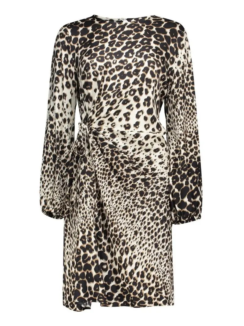 vestito longuette emme marella delfi da donna - maculato