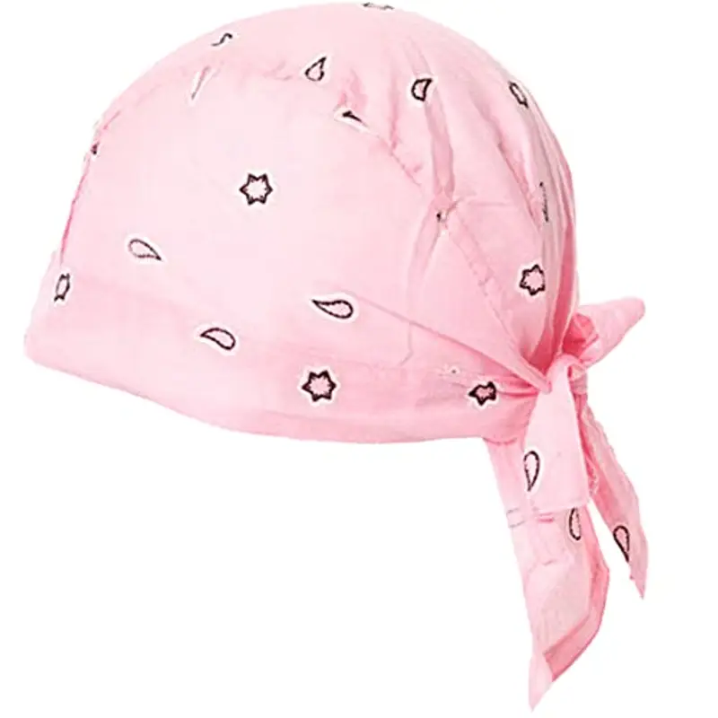 EMMEBI Bandana Bambino Neonato Cotone Estivo (Rosa)