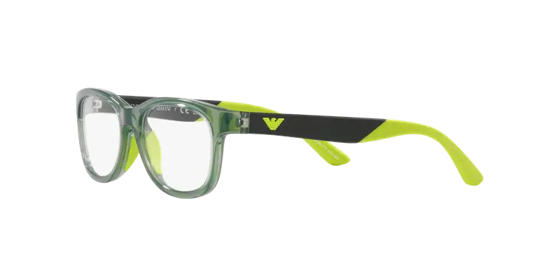 Emporio Armani Bambino EK3001 5359 Montature da vista Iniettato Verde Trasparente Pillow Normale miniatura 3
