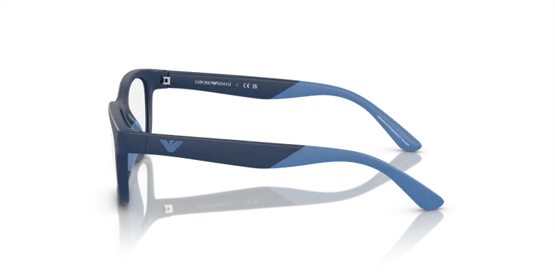 Emporio Armani Bambino EK3001 5759 Montature da vista Iniettato Blu Trasparente Pillow Normale miniatura 3