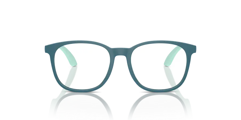 Emporio Armani Bambino EK3004 6123 Montature da vista Iniettato Verde Trasparente Pantos Normale miniatura 2