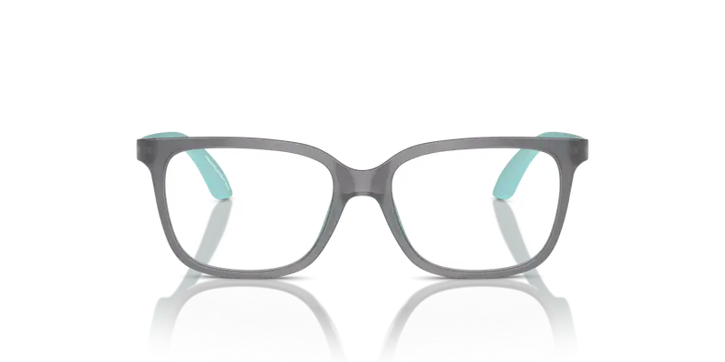 Emporio Armani Bambino EK3006 6134 Montature da vista Iniettato Grigio Trasparente Pillow Normale miniatura 2