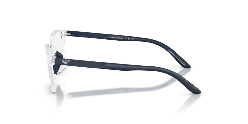 Emporio Armani Bambino EK3008U 5893 Montature da vista Iniettato Trasparente Trasparente Pillow Normale miniatura 3