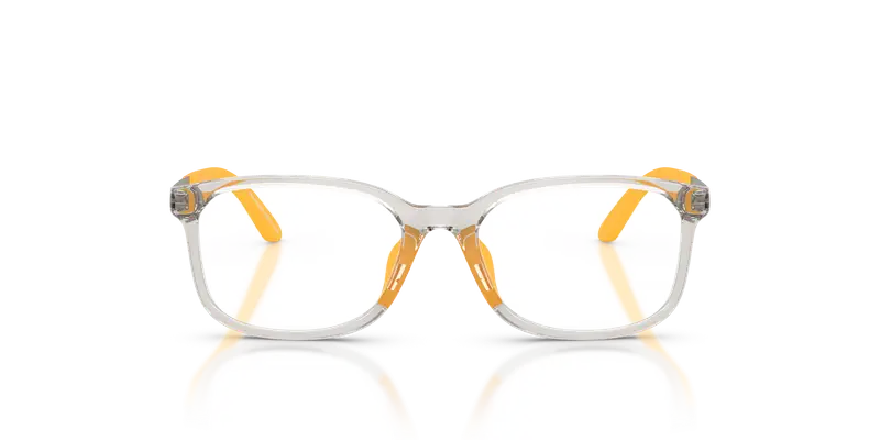 Emporio Armani Bambino EK3008U 6279 Montature da vista Iniettato Grigio Trasparente Pillow Normale miniatura 2