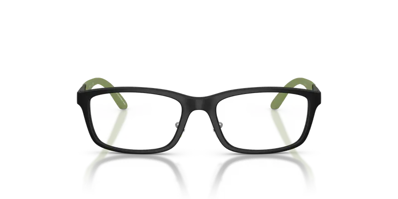 Emporio Armani Bambino EK3009 5001 Montature da vista Iniettato Nero Trasparente Squadrata Normale miniatura 2