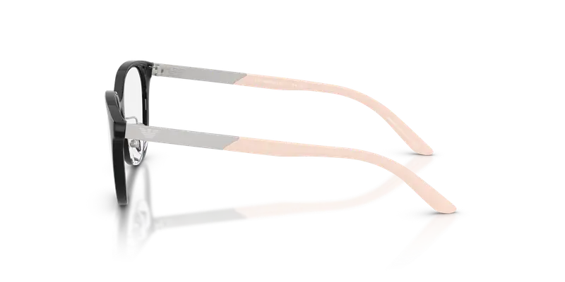 Emporio Armani Bambino EK3010 5017 Montature da vista Iniettato Nero Trasparente Cat Eye Normale miniatura 3