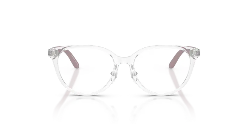 Emporio Armani Bambino EK3010 5893 Montature da vista Iniettato Trasparente Trasparente Cat Eye Normale miniatura 2