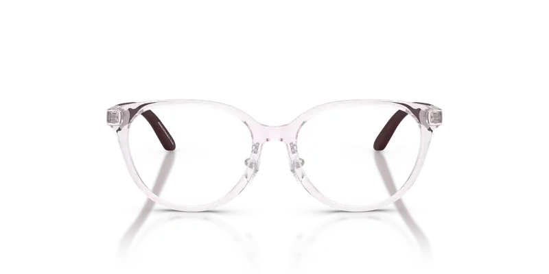 Emporio Armani Bambino EK3010 6139 Montature da vista Iniettato Rosa Trasparente Cat Eye Normale miniatura 2