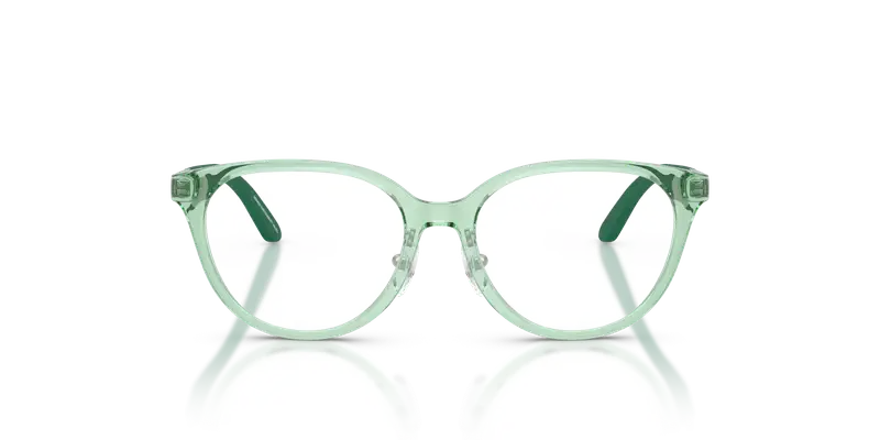 Emporio Armani Bambino EK3010 6281 Montature da vista Iniettato Verde Trasparente Cat Eye Normale miniatura 2