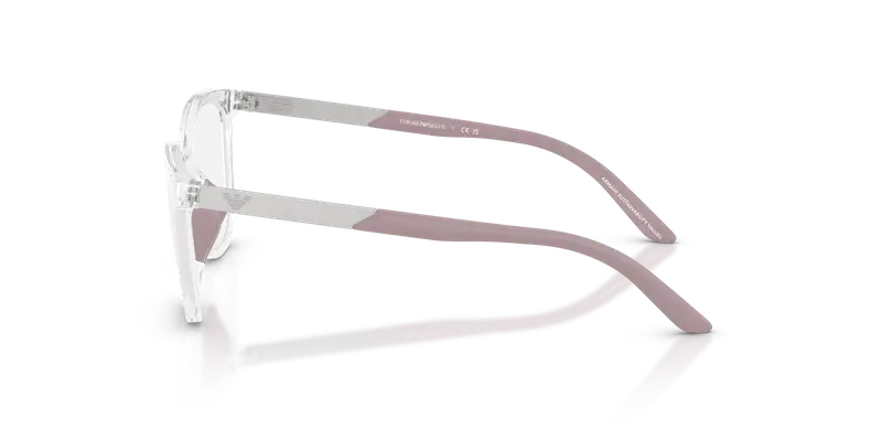 Emporio Armani Bambino EK3011U 5893 Montature da vista Iniettato Trasparente Trasparente Farfalla Normale miniatura 3