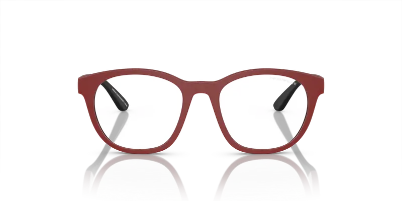 Emporio Armani Bambino EK4001 50771W Occhiali da sole Iniettato Rosso Trasparente Pantos Normale miniatura 2