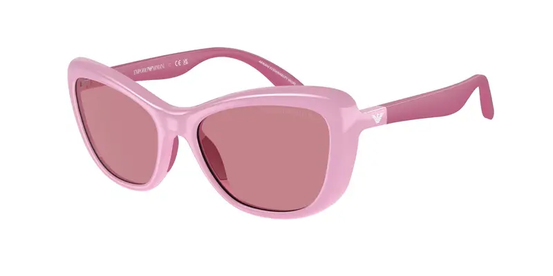Emporio Armani Bambino EK4004  613069 Occhiali da sole Iniettato Rosa Viola Farfalla Normale