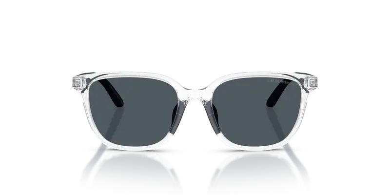 Emporio Armani Bambino EK4006U 589387 Occhiali da sole Iniettato Trasparente Grigio Pillow Normale miniatura 2