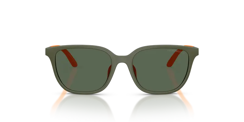 Emporio Armani Bambino EK4006U 618971 Occhiali da sole Iniettato Verde Verde Pillow Normale miniatura 2