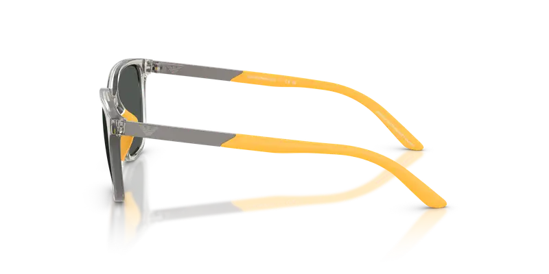 Emporio Armani Bambino EK4006U 627987 Occhiali da sole Iniettato Grigio Grigio Pillow Normale miniatura 3