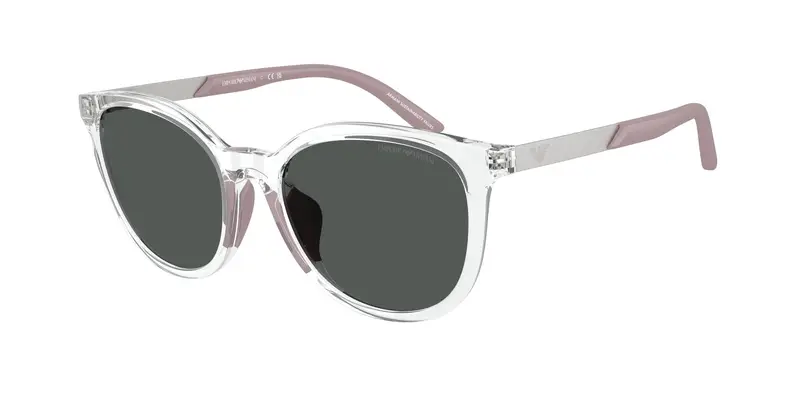 Emporio Armani Bambino EK4007U  589387 Occhiali da sole Iniettato Trasparente Grigio Cat Eye Normale