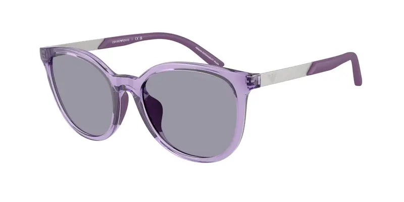 Emporio Armani Bambino EK4007U  628080 Occhiali da sole Iniettato Viola Blu Cat Eye Normale