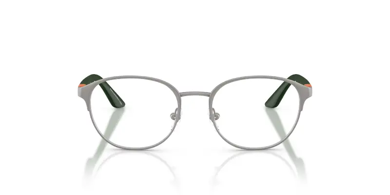 Bambino Emporio Armani EK1002 3003 Montature da vista Metallo Grigio Trasparente Pantos Normale miniatura 3