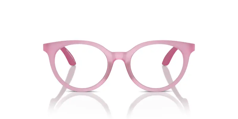 Bambino Emporio Armani EK3007 6133 Montature da vista Iniettato Rosa Pantos Normale miniatura 3