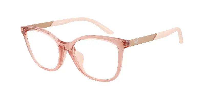 Bambino Emporio Armani EK3011U 6346 Montature da vista Iniettato Rosa Farfalla Normale