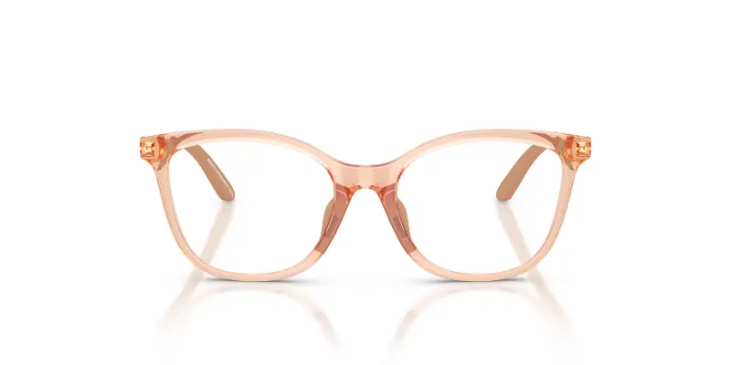 Bambino Emporio Armani EK3011U 6347 Montature da vista Iniettato Beige Farfalla Normale miniatura 3