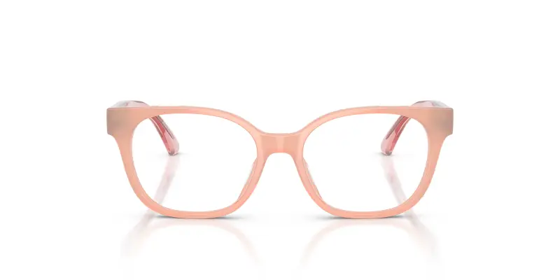 Bambino Emporio Armani EK3014U 6387 Montature da vista Acetato Rosa Trasparente Cat Eye Normale miniatura 3