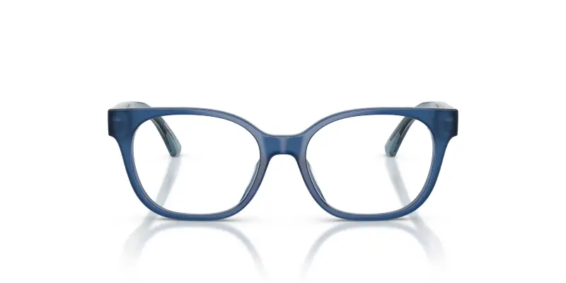 Bambino Emporio Armani EK3014U 6390 Montature da vista Acetato Blu Trasparente Cat Eye Normale miniatura 3