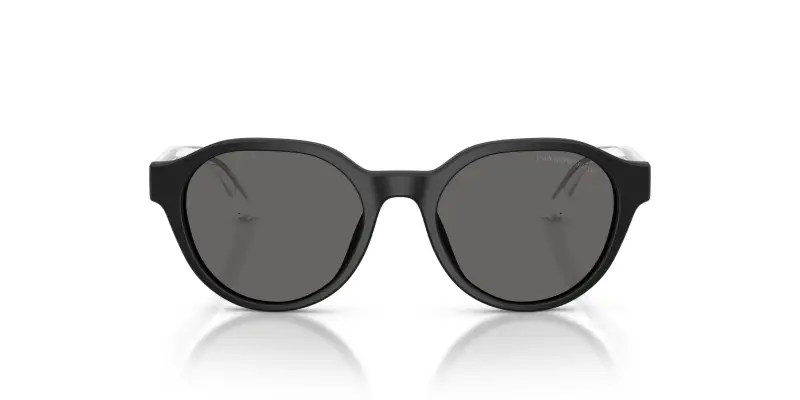 Bambino Emporio Armani EK4008U 500187 Occhiali da sole Acetato Nero Grigio Pantos Normale miniatura 3