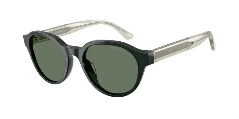 Bambino Emporio Armani EK4008U 638182 Occhiali da sole Acetato Verde Verde Pantos Normale