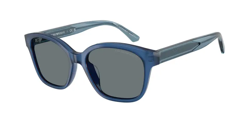 Bambino Emporio Armani EK4009U 639080 Occhiali da sole Acetato Blu Blu Cat Eye Normale
