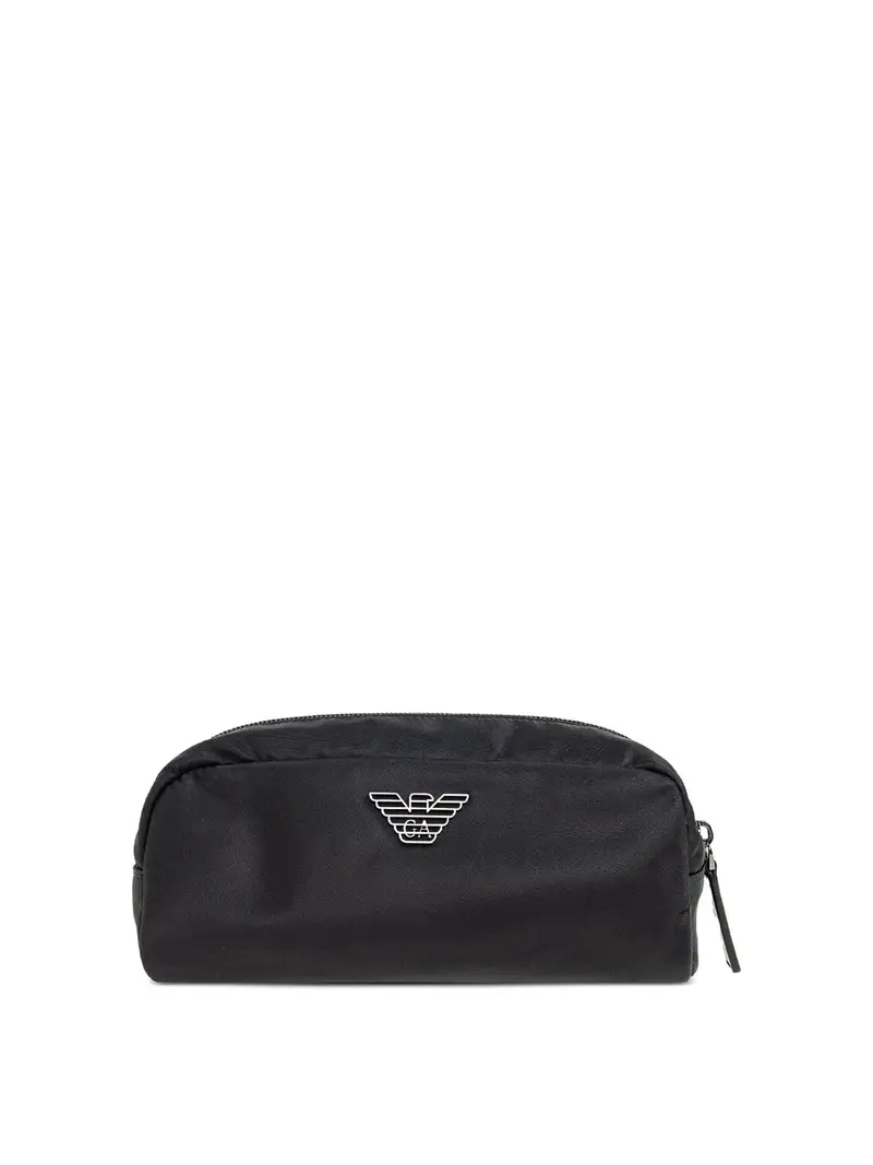 Beauty-case in nylon Nero