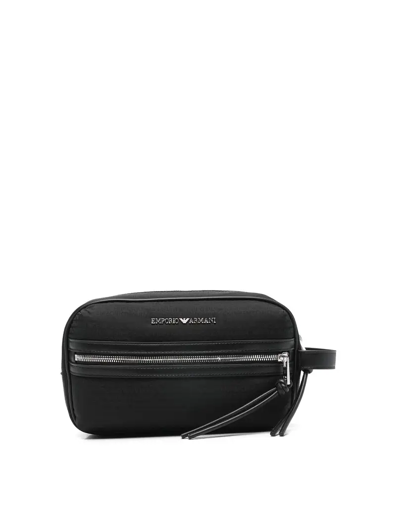 Beauty-case in nylon Nero