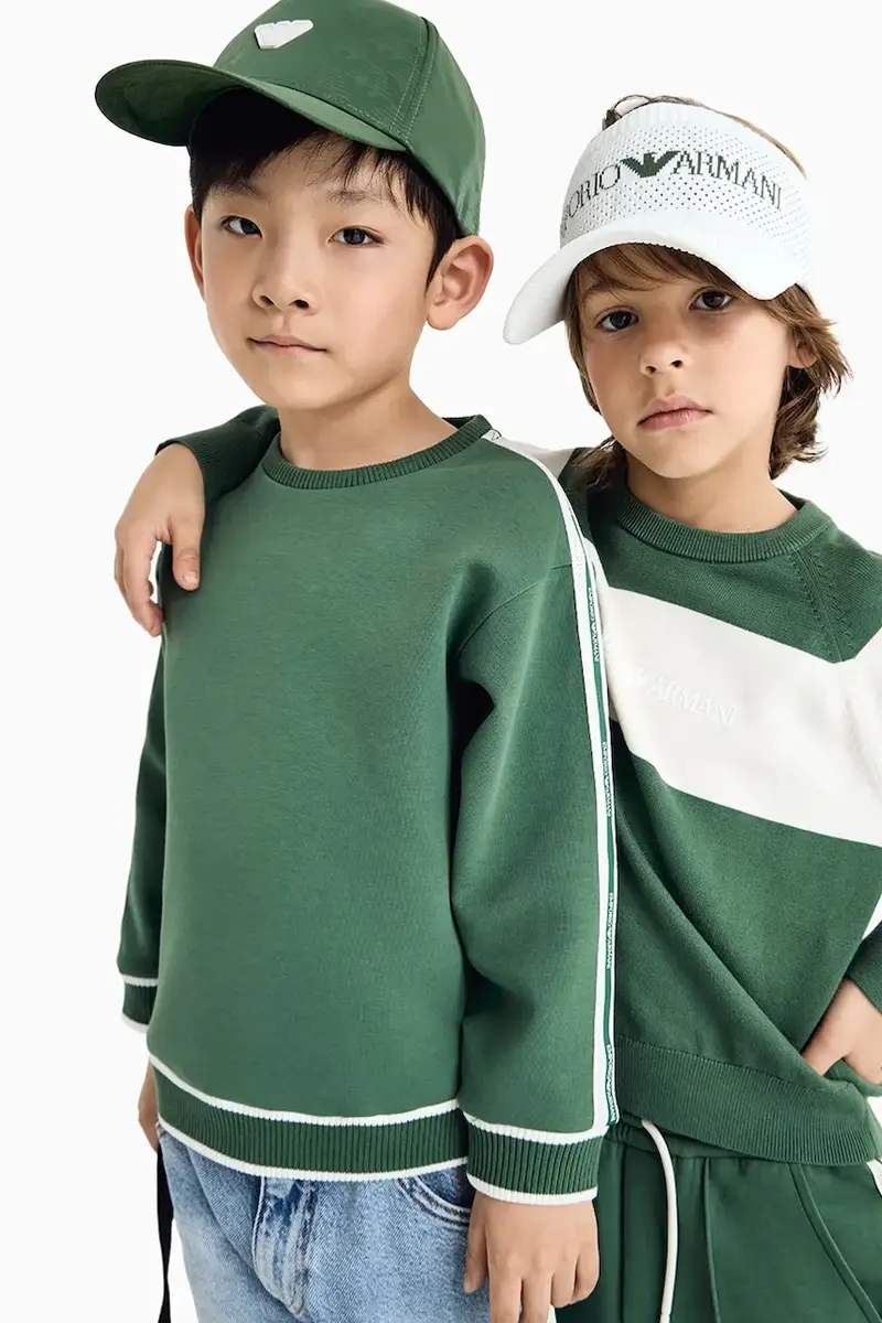 berretto da baseball colore verde con applicazione EB000332 AF13370