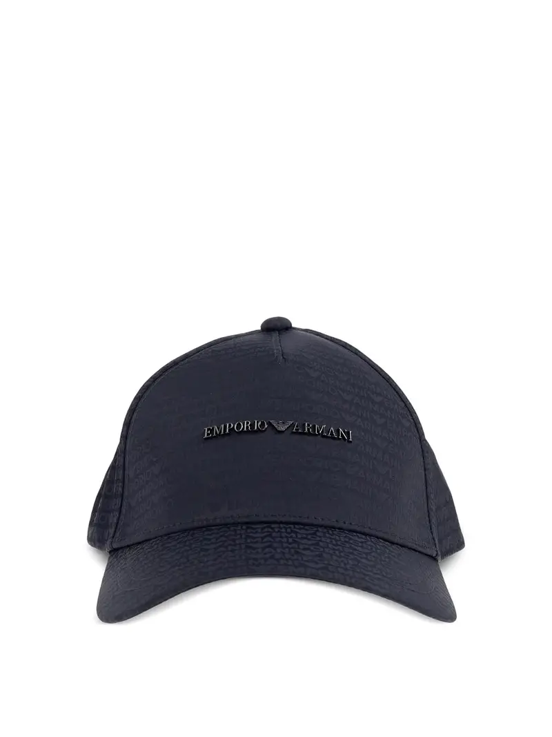 Berretto da baseball con logo Blu