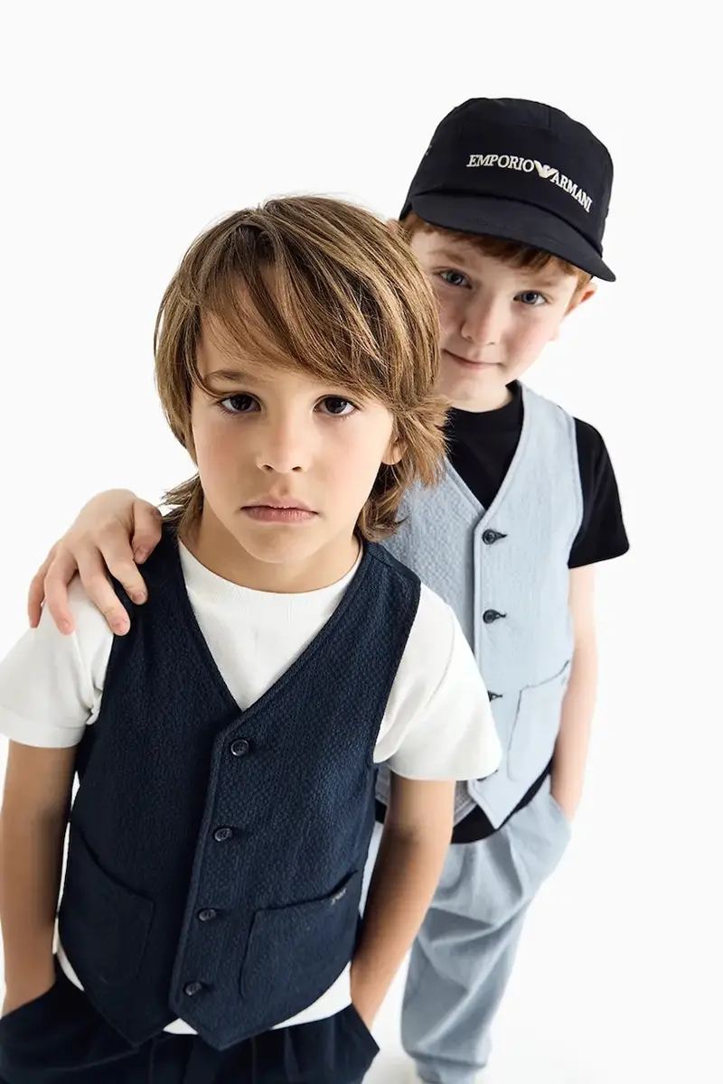 berretto da baseball in cotone colore blu navy EB000328 AF14016