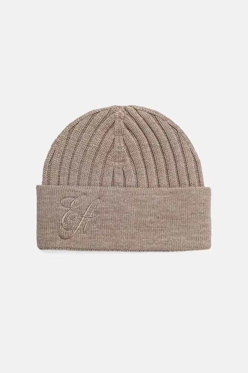 berretto in lana colore beige EW003120 AF19981