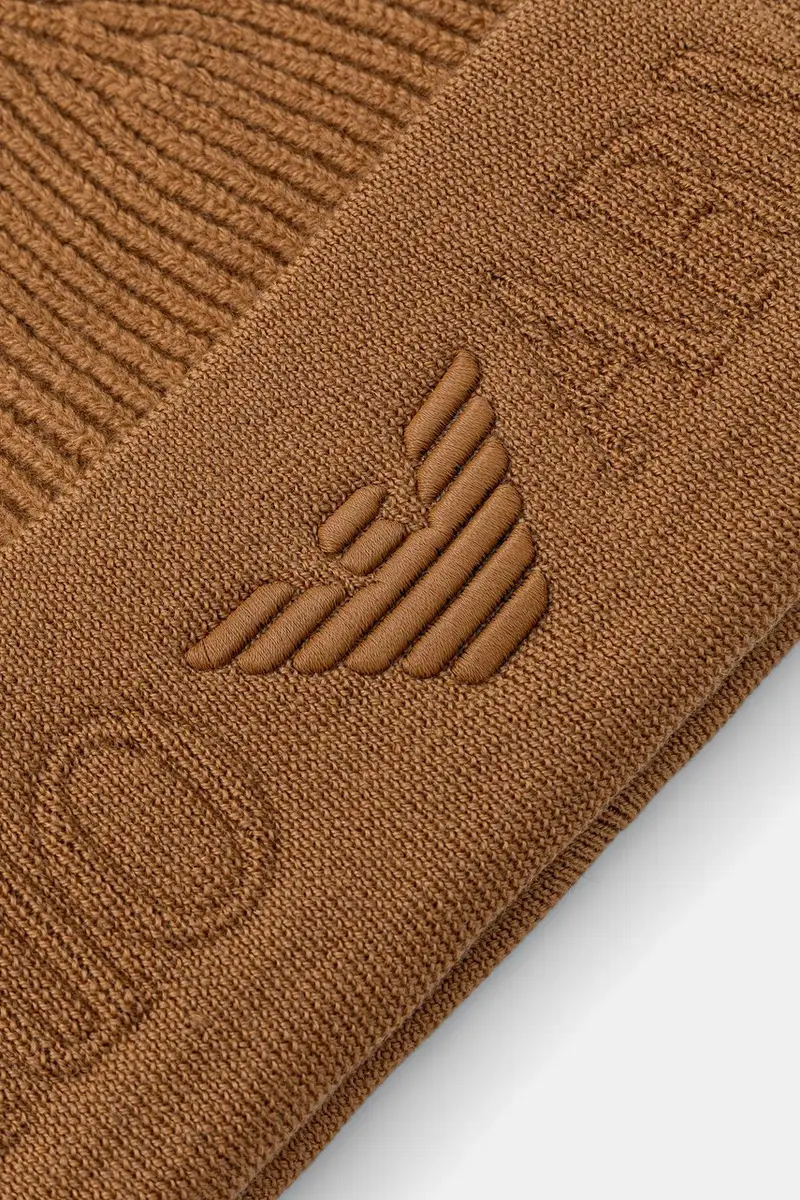 berretto in lana colore verde EM003750 AF19896 miniatura 3