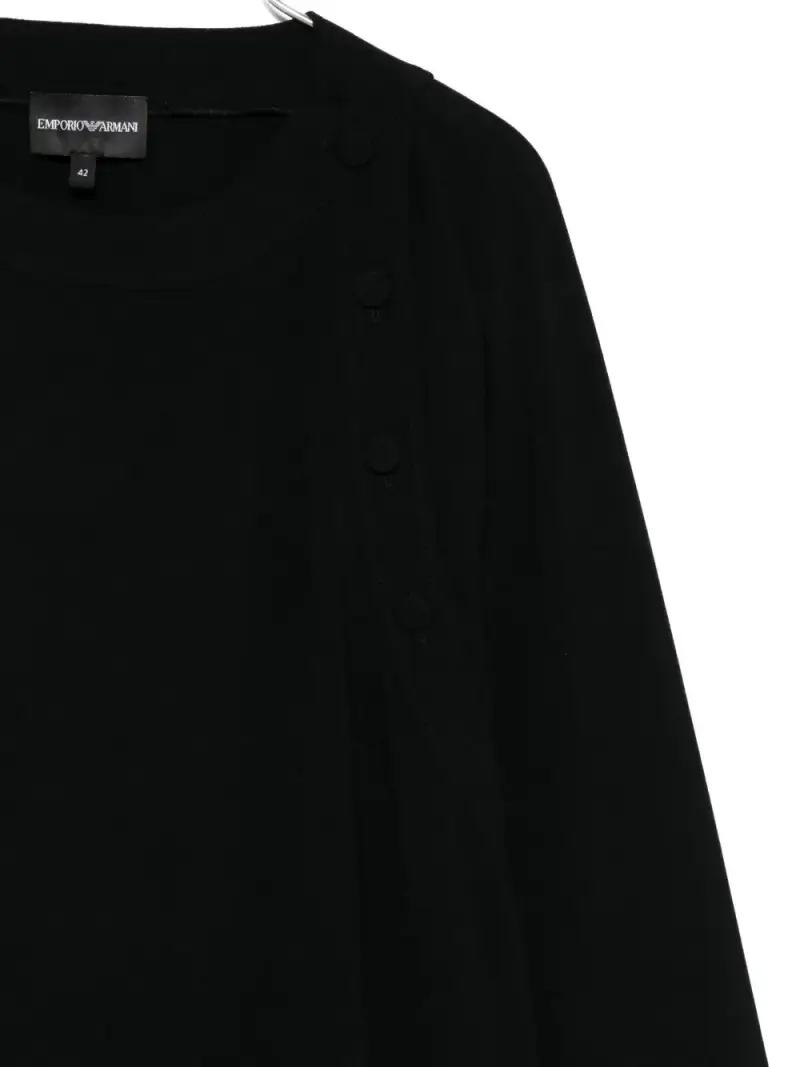 blusa emporio armani NERO miniatura 2