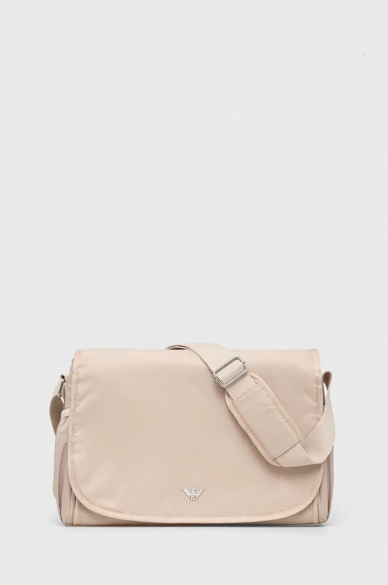 borsa da passeggino con fasciatoio Beige miniatura 2