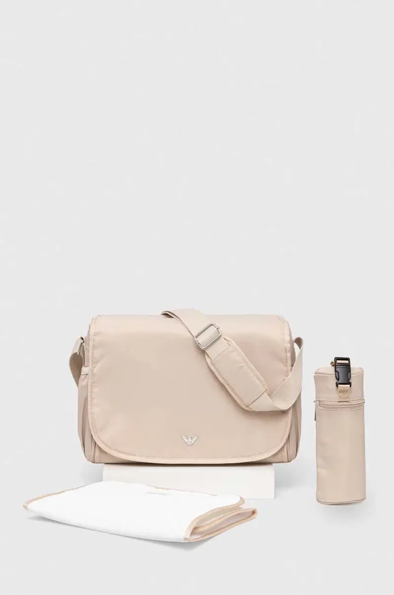 borsa da passeggino con fasciatoio Beige