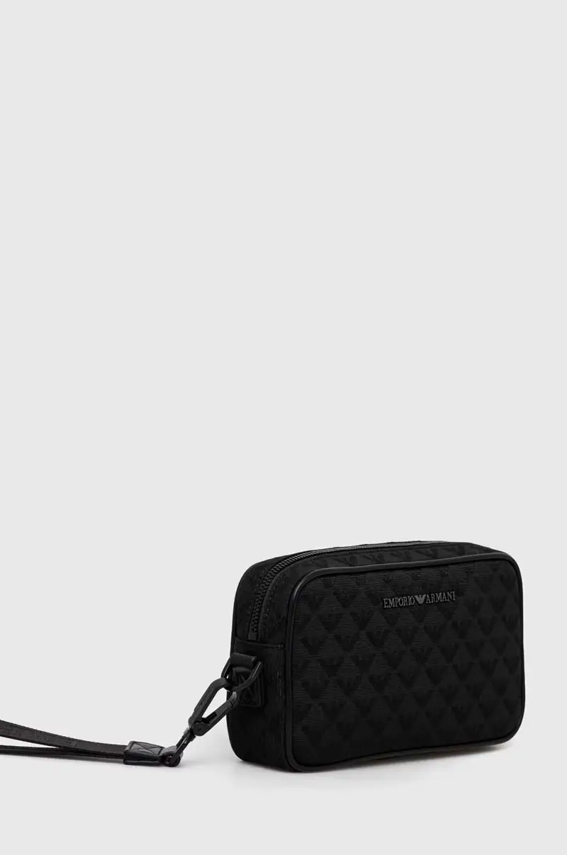 borsa da toilette Nero miniatura 2