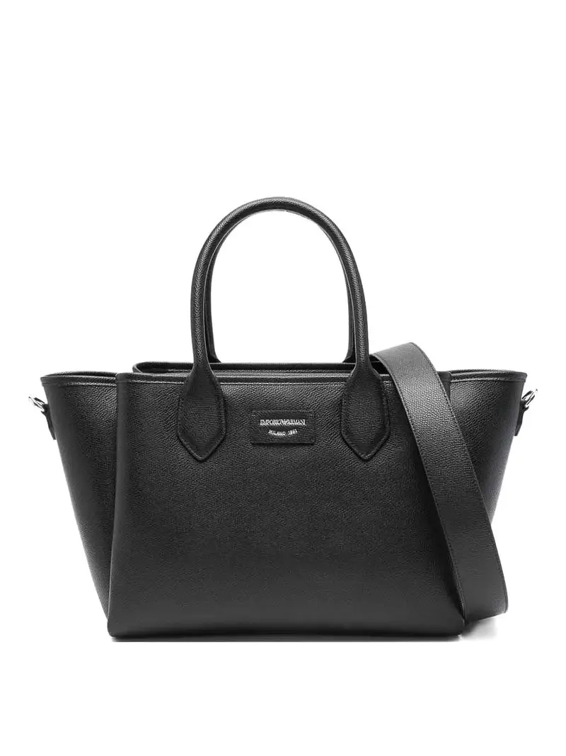 Borsa tote media Nero
