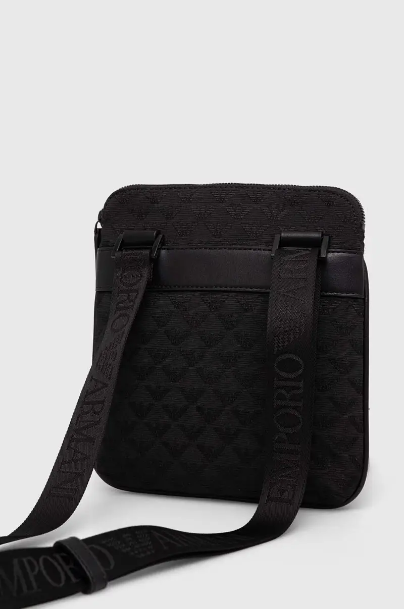 borsetta uomo Nero miniatura 3