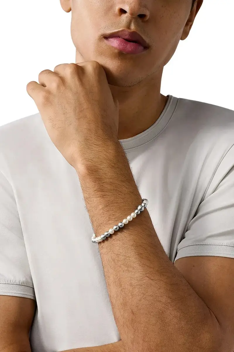 braccialetto ICONIC TREND uomo EGS3177040 Grigio miniatura 3