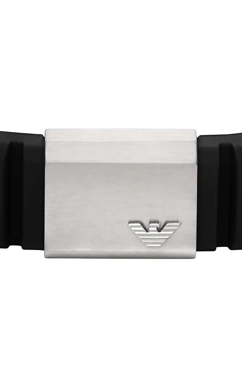 braccialetto uomo Nero miniatura 2