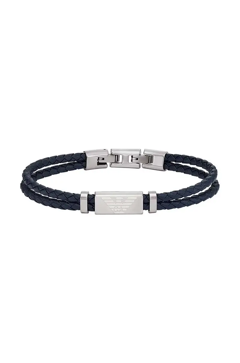 braccialetto uomo Nero