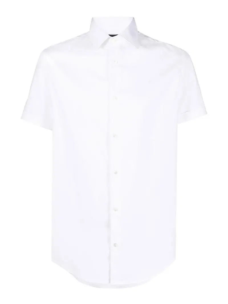Camicia di cotone Bianco