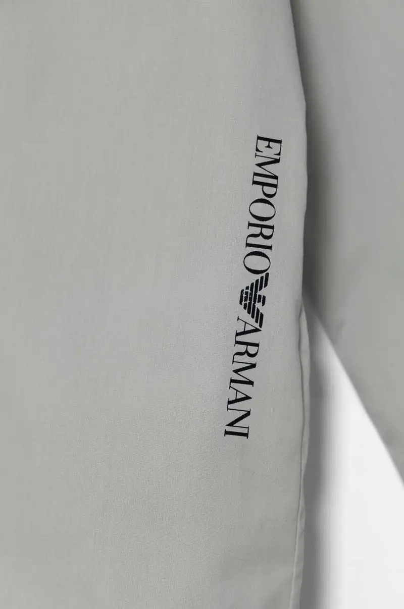 camicia di cotone per bambini Blu miniatura 3